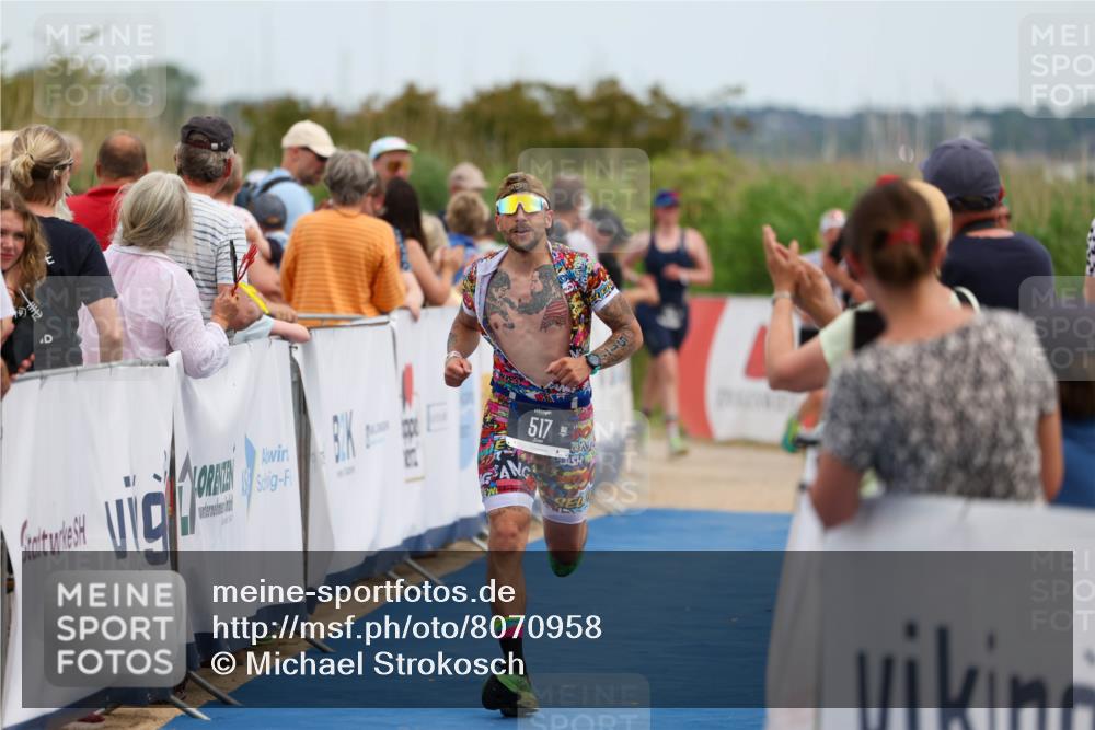 22.06.2025 - Viking Triathlon Michael Strokosch http://msf.ph/oto/8070958 22.06.2025 15:00:04 Ziel 517 meine-sportfotos.de