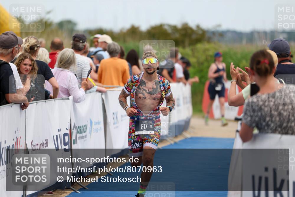 22.06.2025 - Viking Triathlon Michael Strokosch http://msf.ph/oto/8070963 22.06.2025 15:00:04 Ziel 517 meine-sportfotos.de