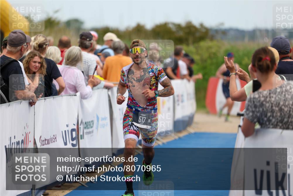 22.06.2025 - Viking Triathlon Michael Strokosch http://msf.ph/oto/8070965 22.06.2025 15:00:04 Ziel 517 meine-sportfotos.de