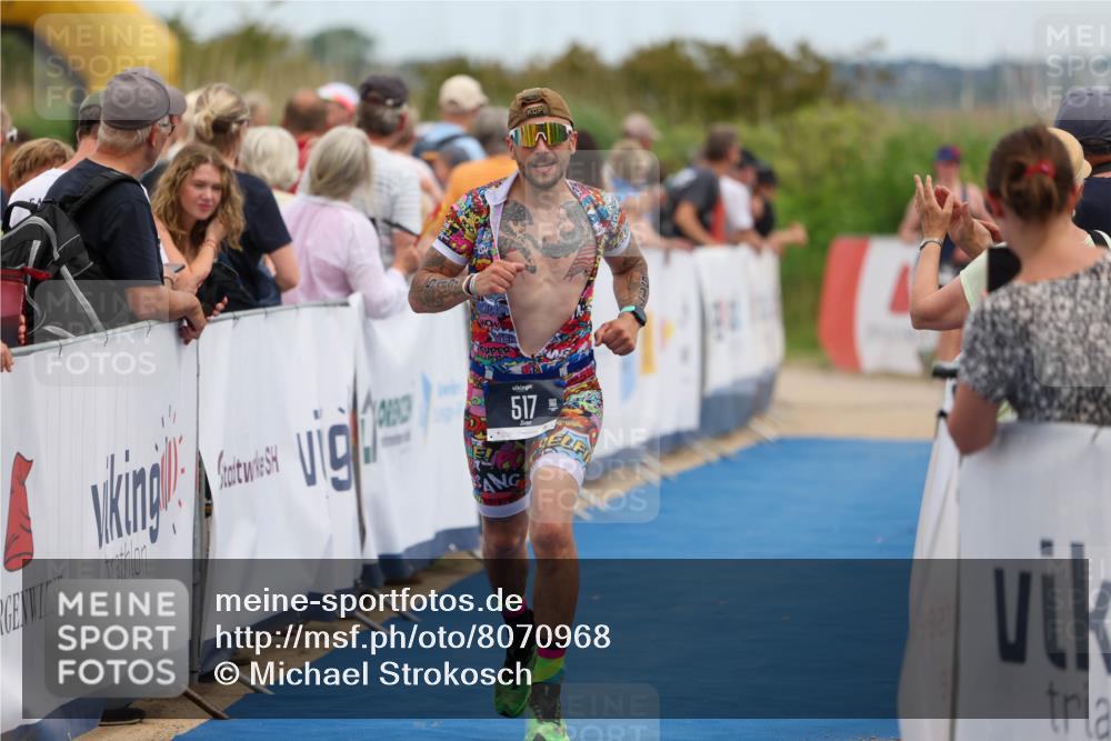 22.06.2025 - Viking Triathlon Michael Strokosch http://msf.ph/oto/8070968 22.06.2025 15:00:05 Ziel 517 meine-sportfotos.de