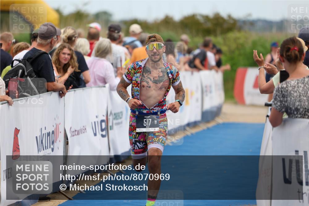 22.06.2025 - Viking Triathlon Michael Strokosch http://msf.ph/oto/8070969 22.06.2025 15:00:05 Ziel 517 meine-sportfotos.de