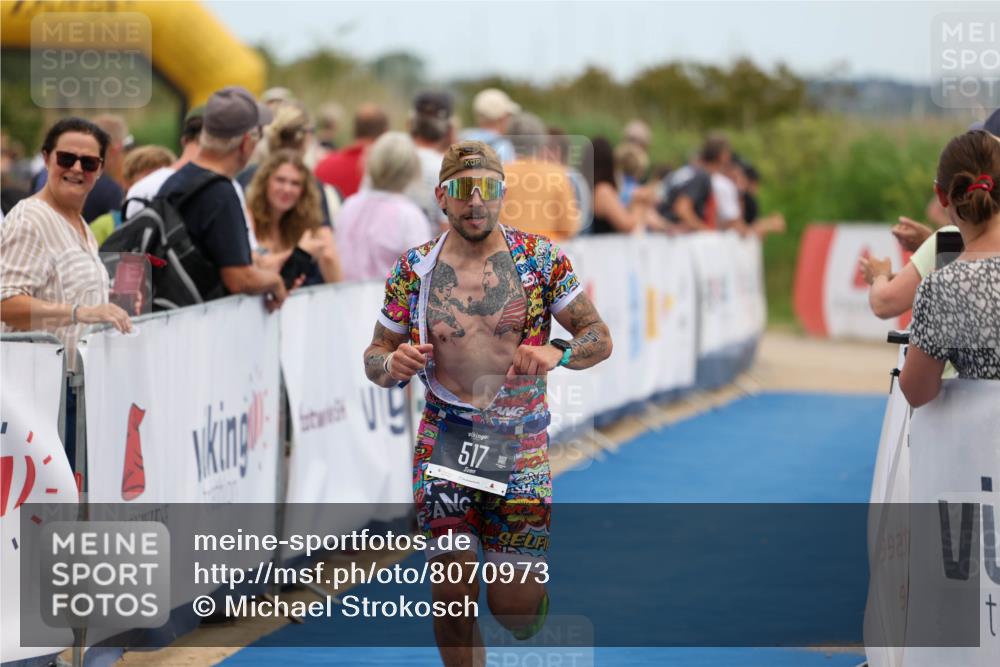 22.06.2025 - Viking Triathlon Michael Strokosch http://msf.ph/oto/8070973 22.06.2025 15:00:05 Ziel 517 meine-sportfotos.de