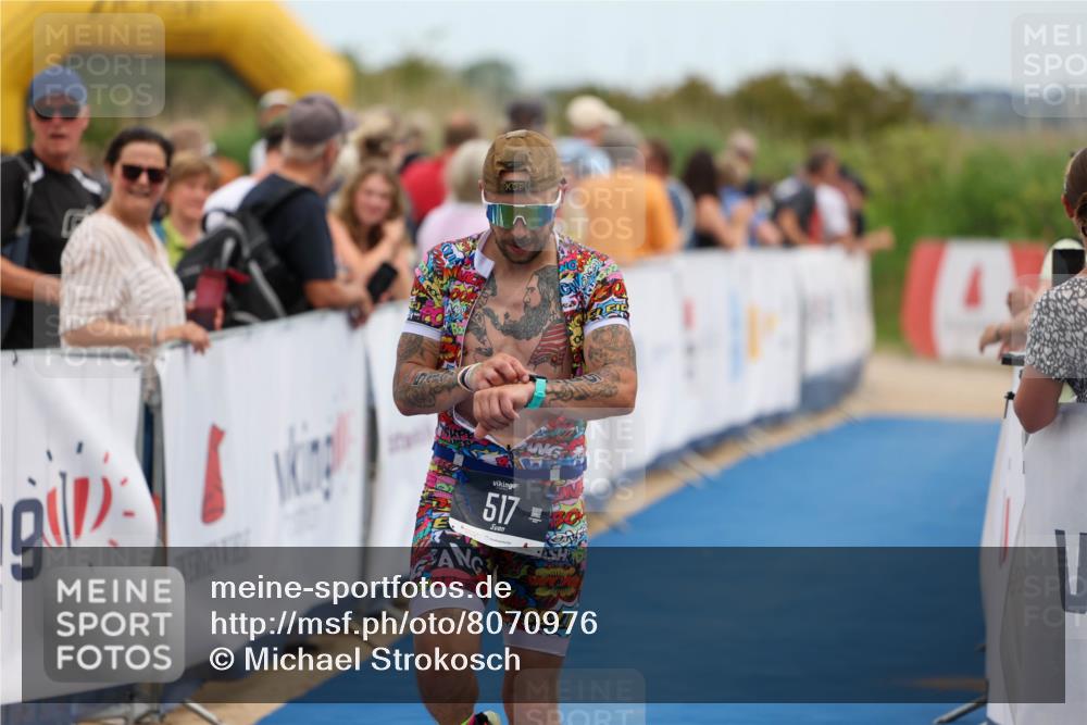 22.06.2025 - Viking Triathlon Michael Strokosch http://msf.ph/oto/8070976 22.06.2025 15:00:06 Ziel 517 meine-sportfotos.de