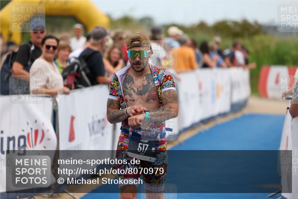 22.06.2025 - Viking Triathlon Michael Strokosch http://msf.ph/oto/8070979 22.06.2025 15:00:06 Ziel 517 meine-sportfotos.de