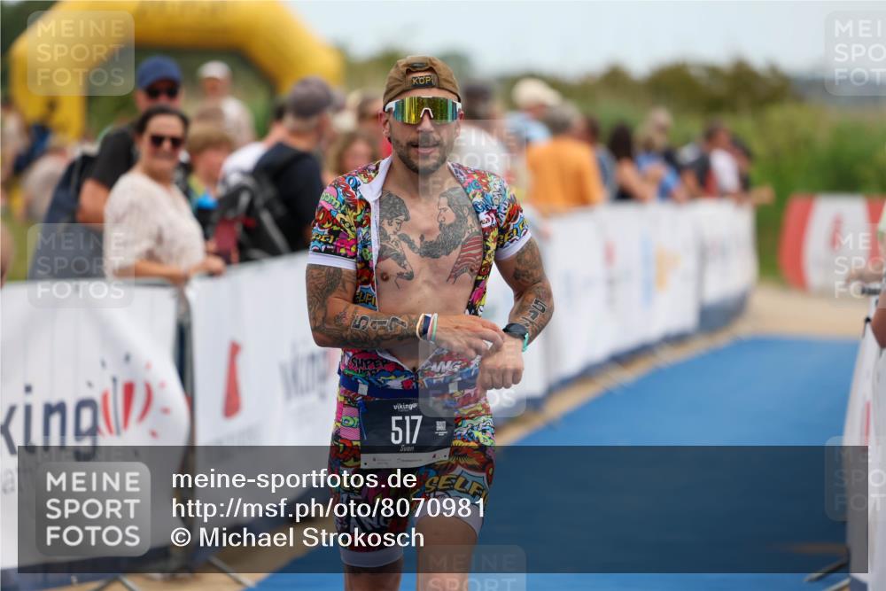 22.06.2025 - Viking Triathlon Michael Strokosch http://msf.ph/oto/8070981 22.06.2025 15:00:06 Ziel 517 meine-sportfotos.de