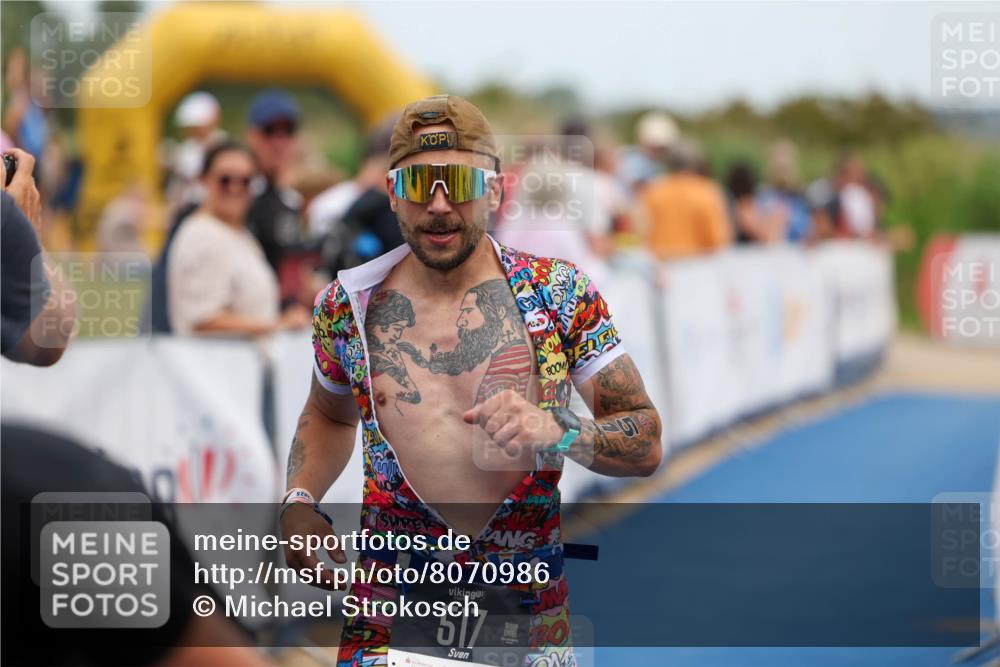 22.06.2025 - Viking Triathlon Michael Strokosch http://msf.ph/oto/8070986 22.06.2025 15:00:07 Ziel 517 meine-sportfotos.de