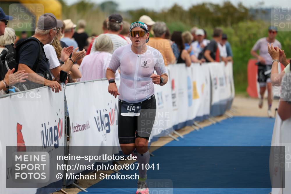22.06.2025 - Viking Triathlon Michael Strokosch http://msf.ph/oto/8071041 22.06.2025 15:00:54 Ziel 474 meine-sportfotos.de
