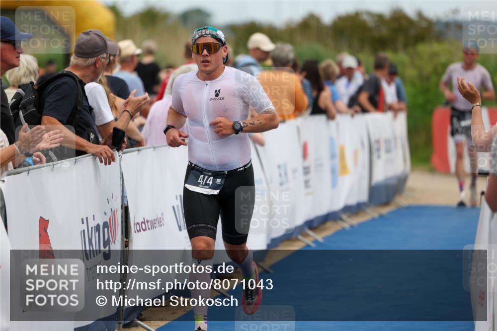 22.06.2025 - Viking Triathlon Michael Strokosch http://msf.ph/oto/8071043 22.06.2025 15:00:54 Ziel 474 meine-sportfotos.de