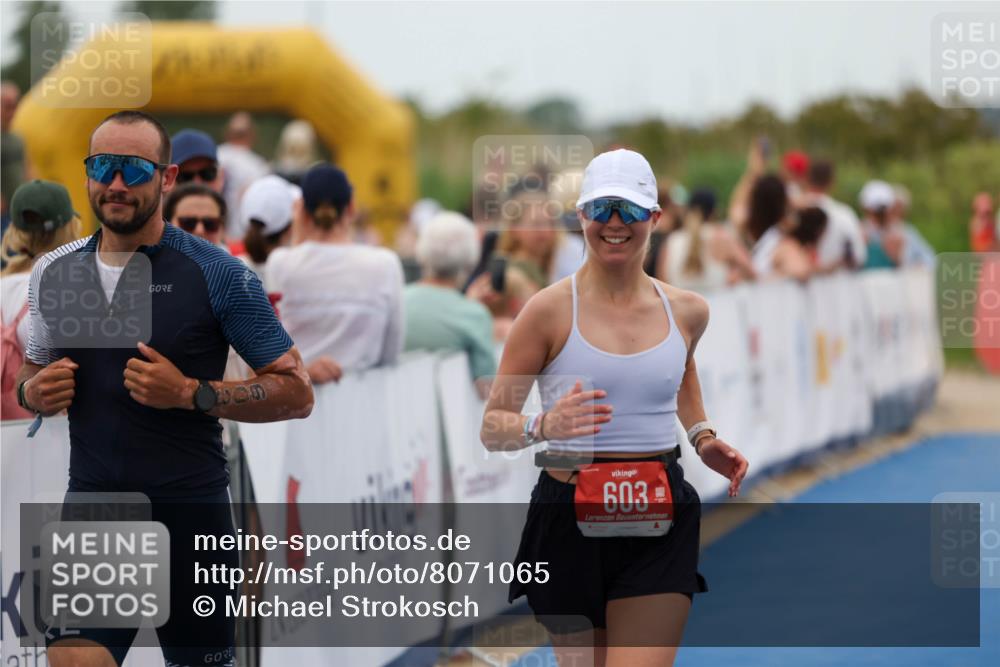 22.06.2025 - Viking Triathlon Michael Strokosch http://msf.ph/oto/8071065 22.06.2025 15:26:59 Ziel 603 meine-sportfotos.de