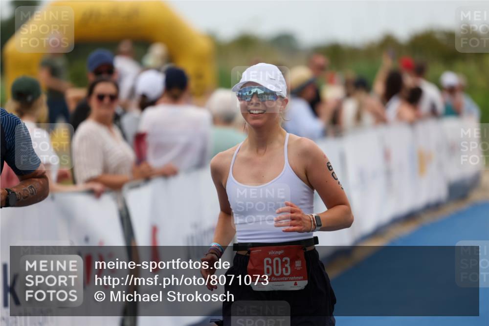 22.06.2025 - Viking Triathlon Michael Strokosch http://msf.ph/oto/8071073 22.06.2025 15:26:59 Ziel 603 meine-sportfotos.de