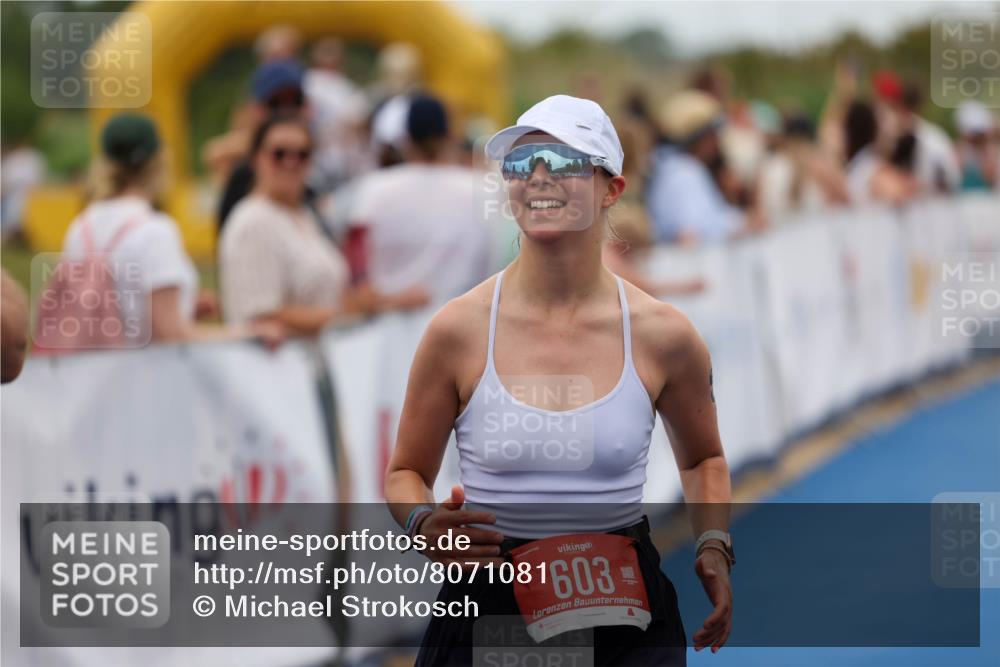 22.06.2025 - Viking Triathlon Michael Strokosch http://msf.ph/oto/8071081 22.06.2025 15:27:00 Ziel 603 meine-sportfotos.de
