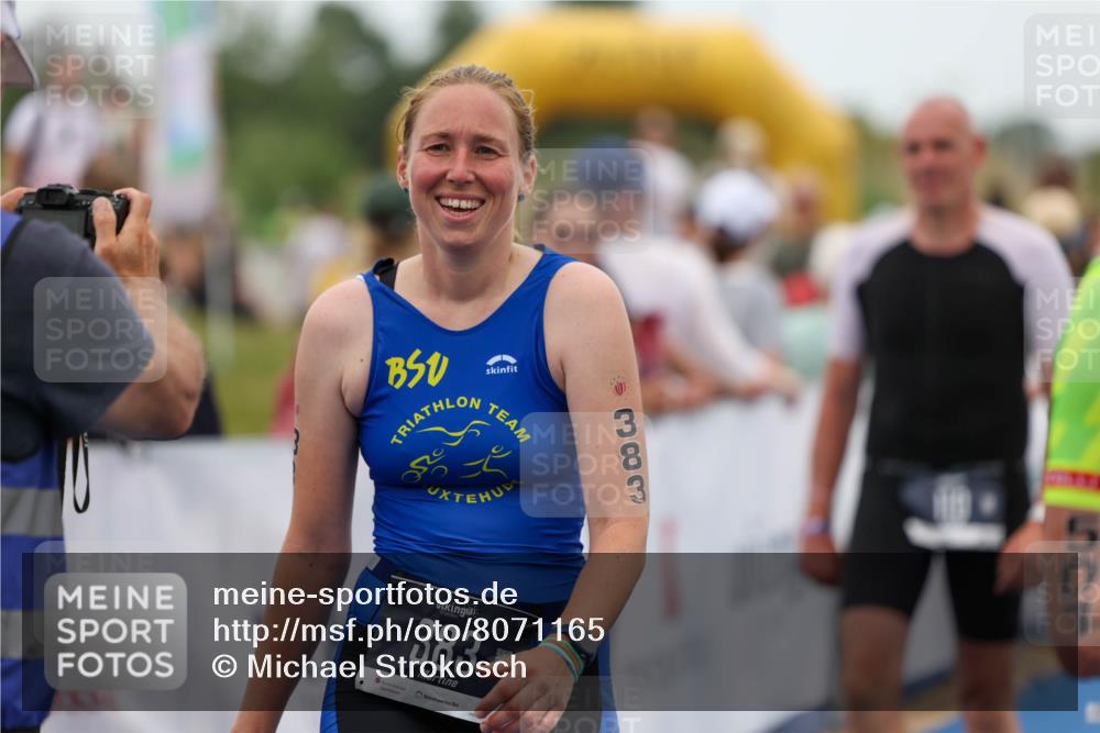 22.06.2025 - Viking Triathlon Michael Strokosch http://msf.ph/oto/8071165 22.06.2025 15:27:25 Ziel 110, 383, 507 meine-sportfotos.de