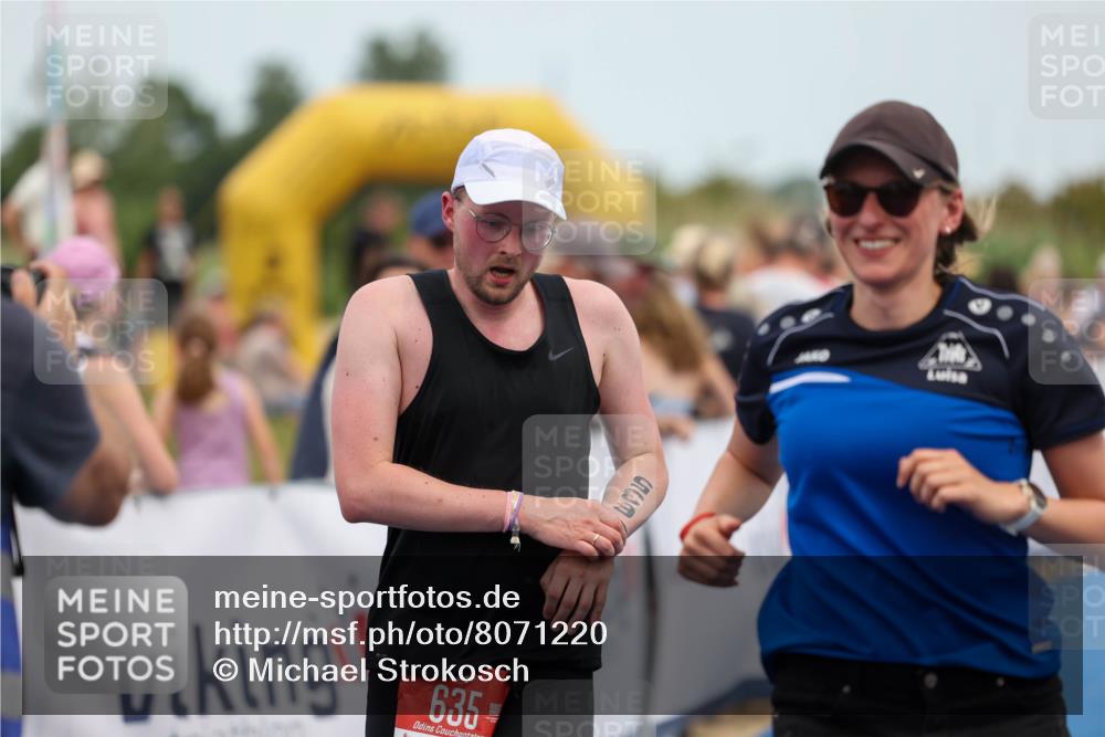 22.06.2025 - Viking Triathlon Michael Strokosch http://msf.ph/oto/8071220 22.06.2025 15:01:31 Ziel 635 meine-sportfotos.de
