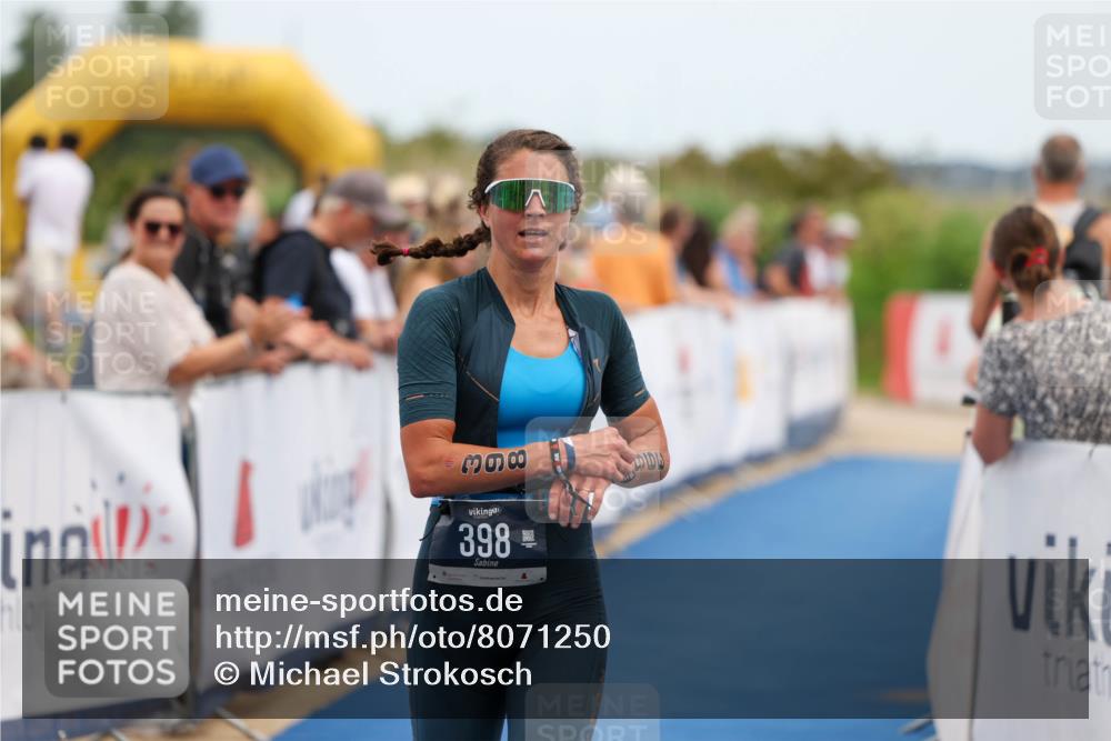 22.06.2025 - Viking Triathlon Michael Strokosch http://msf.ph/oto/8071250 22.06.2025 15:01:57 Ziel 398 meine-sportfotos.de