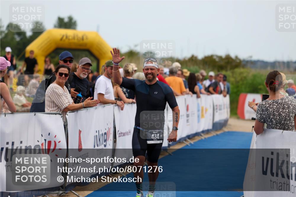 22.06.2025 - Viking Triathlon Michael Strokosch http://msf.ph/oto/8071276 22.06.2025 15:02:24 Ziel 434 meine-sportfotos.de