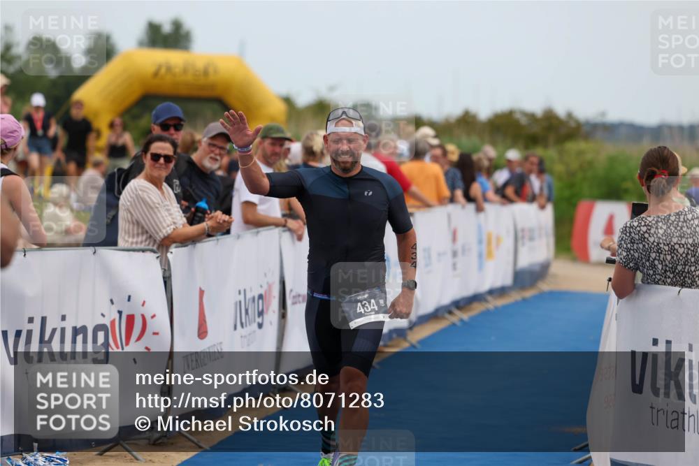 22.06.2025 - Viking Triathlon Michael Strokosch http://msf.ph/oto/8071283 22.06.2025 15:02:25 Ziel 434 meine-sportfotos.de