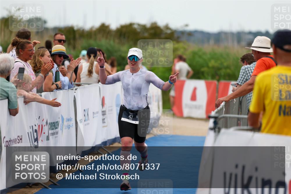 22.06.2025 - Viking Triathlon Michael Strokosch http://msf.ph/oto/8071337 22.06.2025 15:28:55 Ziel 47, 296 meine-sportfotos.de