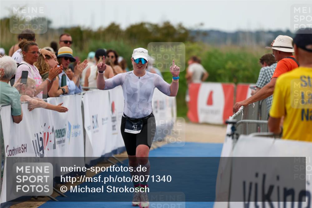 22.06.2025 - Viking Triathlon Michael Strokosch http://msf.ph/oto/8071340 22.06.2025 15:28:55 Ziel 47, 296 meine-sportfotos.de