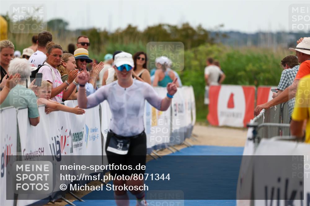22.06.2025 - Viking Triathlon Michael Strokosch http://msf.ph/oto/8071344 22.06.2025 15:28:56 Ziel 47, 296 meine-sportfotos.de