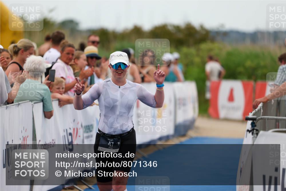 22.06.2025 - Viking Triathlon Michael Strokosch http://msf.ph/oto/8071346 22.06.2025 15:28:56 Ziel 47, 296 meine-sportfotos.de