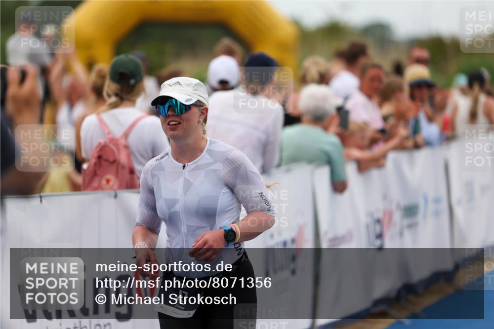 22.06.2025 - Viking Triathlon Michael Strokosch http://msf.ph/oto/8071356 22.06.2025 15:28:57 Ziel 47 meine-sportfotos.de