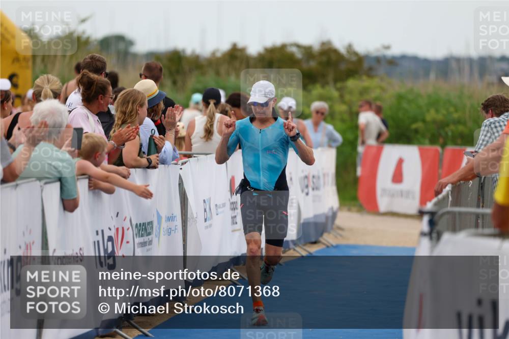 22.06.2025 - Viking Triathlon Michael Strokosch http://msf.ph/oto/8071368 22.06.2025 15:29:02 Ziel 47, 68 meine-sportfotos.de