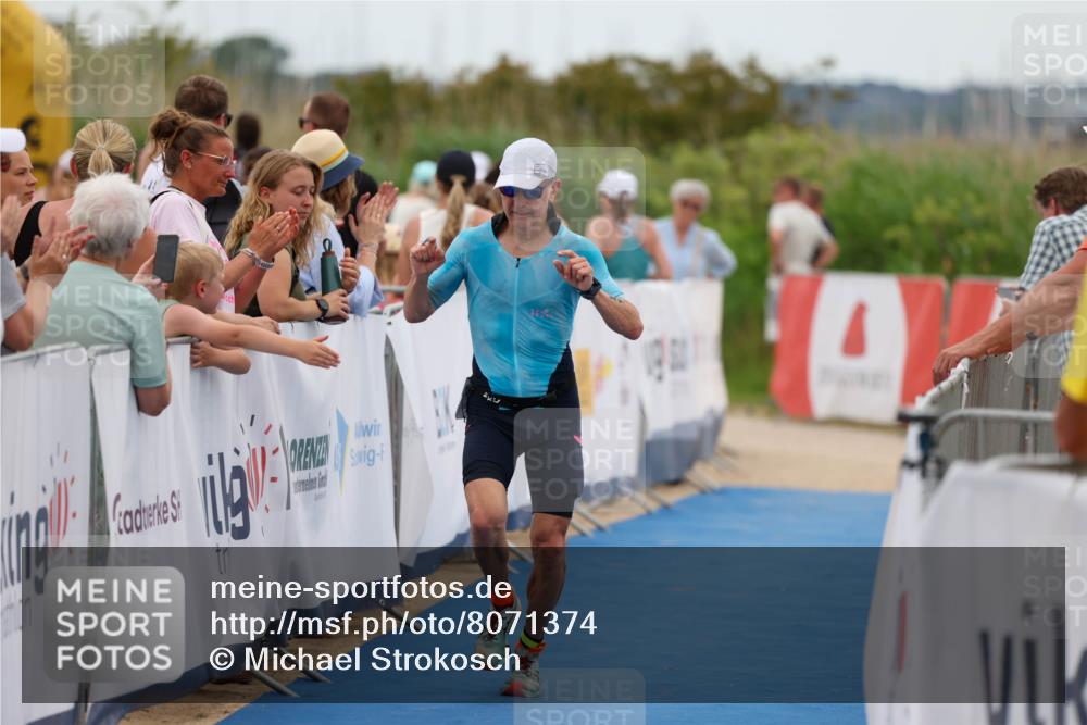 22.06.2025 - Viking Triathlon Michael Strokosch http://msf.ph/oto/8071374 22.06.2025 15:29:02 Ziel 47, 68 meine-sportfotos.de