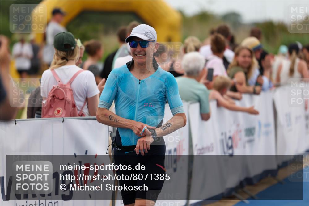 22.06.2025 - Viking Triathlon Michael Strokosch http://msf.ph/oto/8071385 22.06.2025 15:29:04 Ziel 68 meine-sportfotos.de