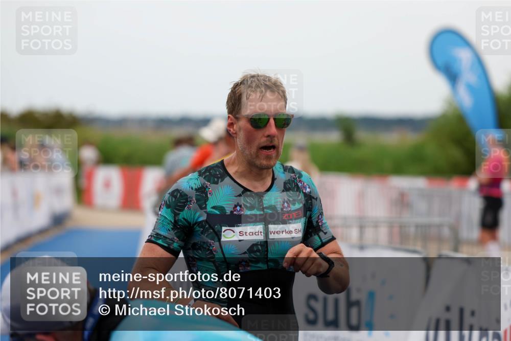 22.06.2025 - Viking Triathlon Michael Strokosch http://msf.ph/oto/8071403 22.06.2025 15:29:24 Ziel 376 meine-sportfotos.de