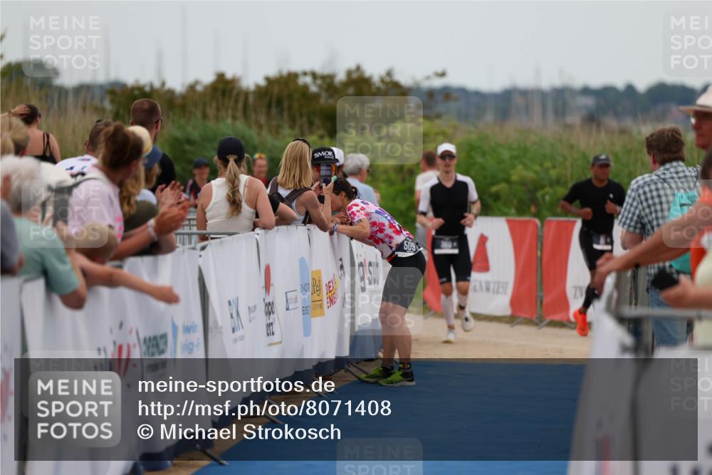 22.06.2025 - Viking Triathlon Michael Strokosch http://msf.ph/oto/8071408 22.06.2025 15:29:31 Ziel  meine-sportfotos.de