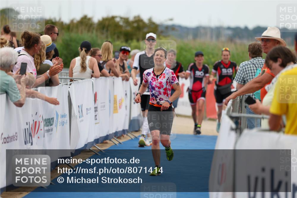 22.06.2025 - Viking Triathlon Michael Strokosch http://msf.ph/oto/8071414 22.06.2025 15:29:35 Ziel 360, 509 meine-sportfotos.de