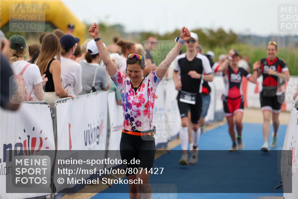 22.06.2025 - Viking Triathlon Michael Strokosch http://msf.ph/oto/8071427 22.06.2025 15:29:38 Ziel 360, 509, 639 meine-sportfotos.de