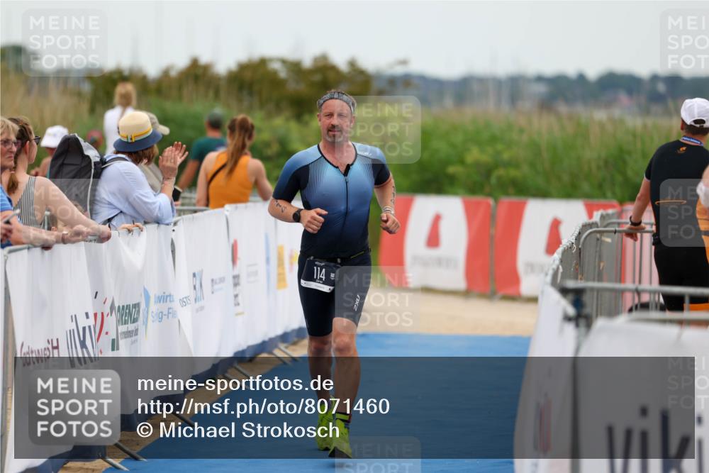 22.06.2025 - Viking Triathlon Michael Strokosch http://msf.ph/oto/8071460 22.06.2025 15:43:49 Ziel 114 meine-sportfotos.de