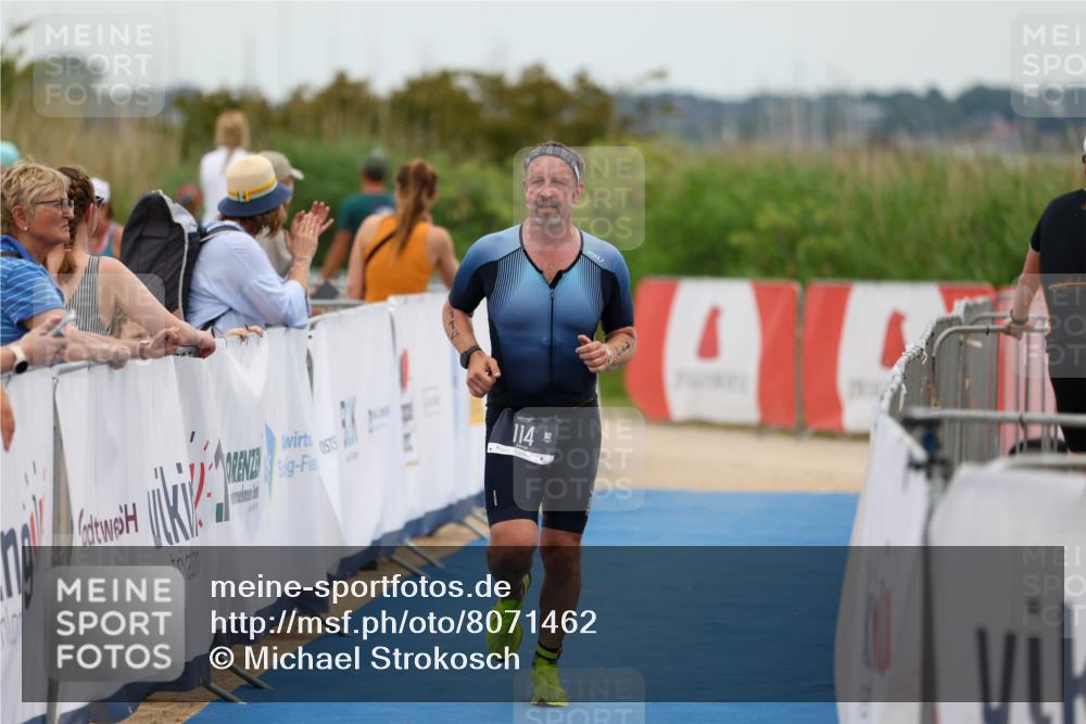22.06.2025 - Viking Triathlon Michael Strokosch http://msf.ph/oto/8071462 22.06.2025 15:43:50 Ziel 114 meine-sportfotos.de