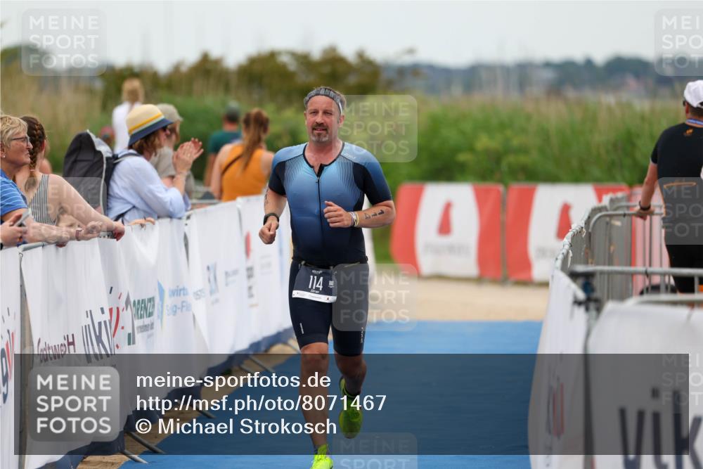 22.06.2025 - Viking Triathlon Michael Strokosch http://msf.ph/oto/8071467 22.06.2025 15:43:50 Ziel 114 meine-sportfotos.de