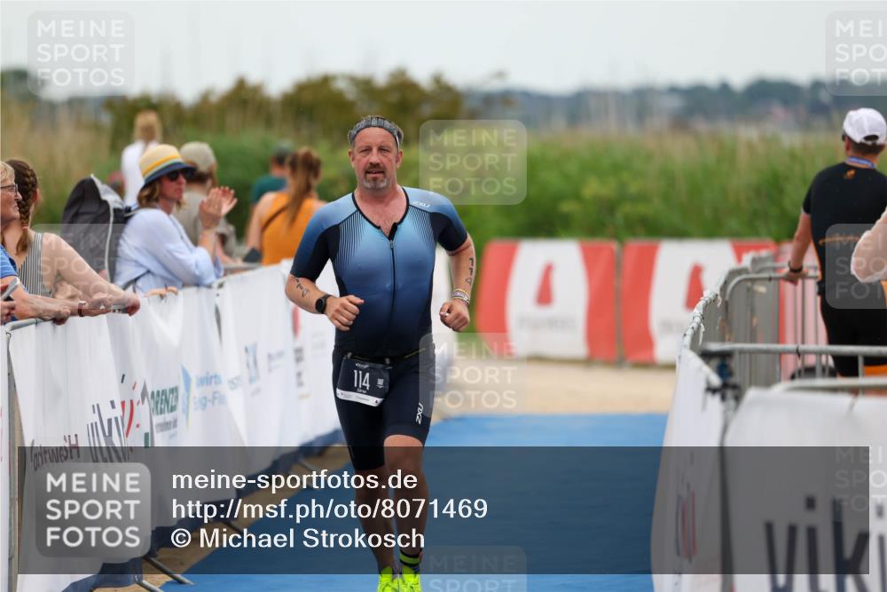 22.06.2025 - Viking Triathlon Michael Strokosch http://msf.ph/oto/8071469 22.06.2025 15:43:50 Ziel 114 meine-sportfotos.de