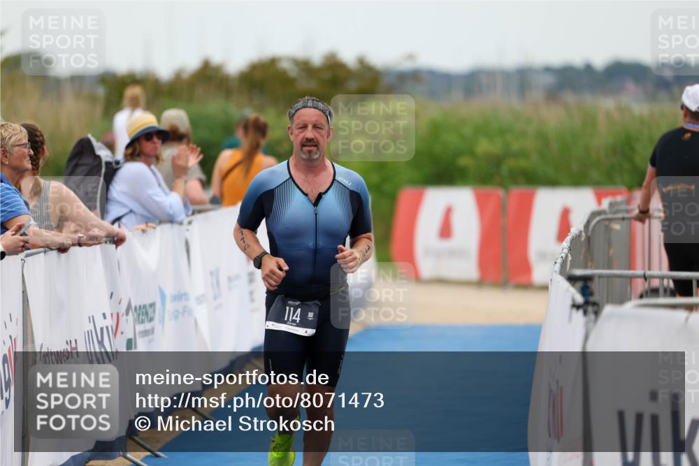 22.06.2025 - Viking Triathlon Michael Strokosch http://msf.ph/oto/8071473 22.06.2025 15:43:50 Ziel 114 meine-sportfotos.de