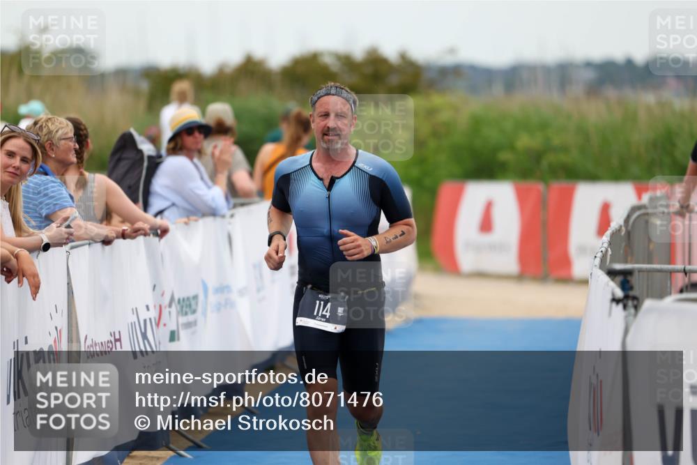 22.06.2025 - Viking Triathlon Michael Strokosch http://msf.ph/oto/8071476 22.06.2025 15:43:51 Ziel 114 meine-sportfotos.de