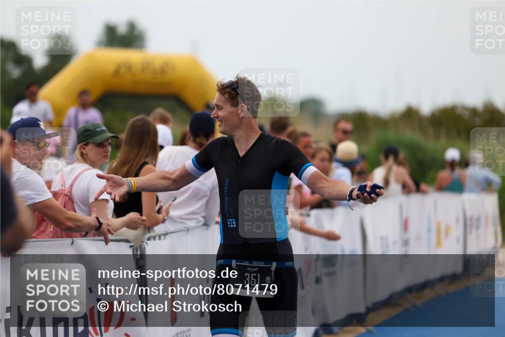 22.06.2025 - Viking Triathlon Michael Strokosch http://msf.ph/oto/8071479 22.06.2025 15:29:54 Ziel 351 meine-sportfotos.de