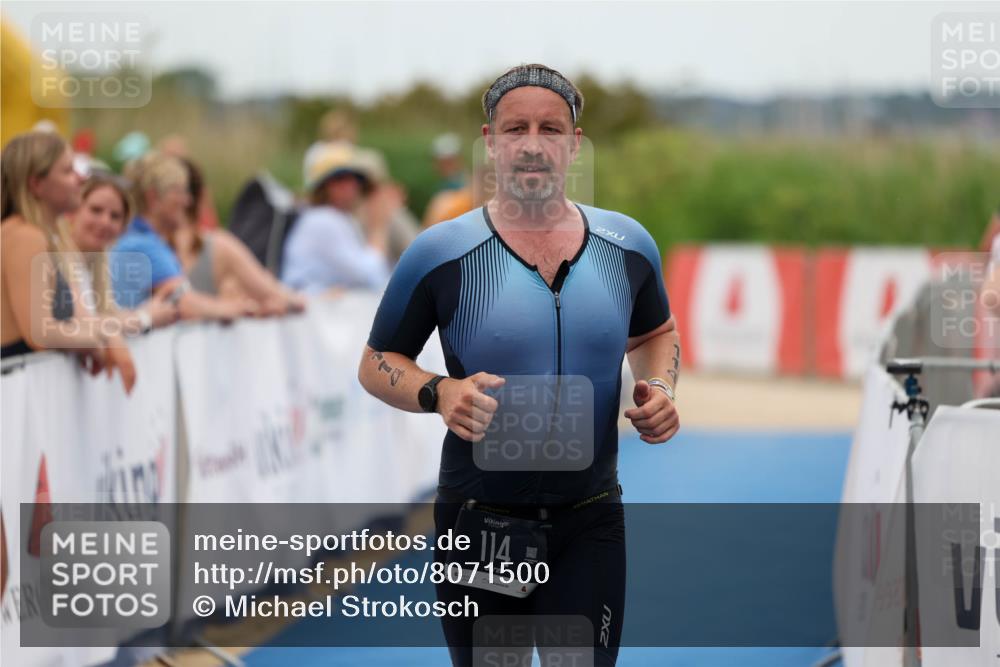 22.06.2025 - Viking Triathlon Michael Strokosch http://msf.ph/oto/8071500 22.06.2025 15:43:52 Ziel 114 meine-sportfotos.de
