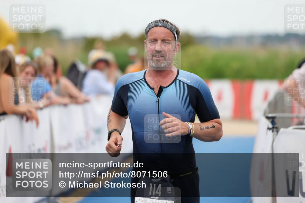 22.06.2025 - Viking Triathlon Michael Strokosch http://msf.ph/oto/8071506 22.06.2025 15:43:53 Ziel 114 meine-sportfotos.de