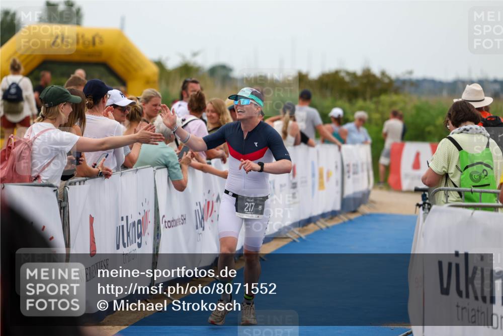 22.06.2025 - Viking Triathlon Michael Strokosch http://msf.ph/oto/8071552 22.06.2025 15:30:13 Ziel 217 meine-sportfotos.de