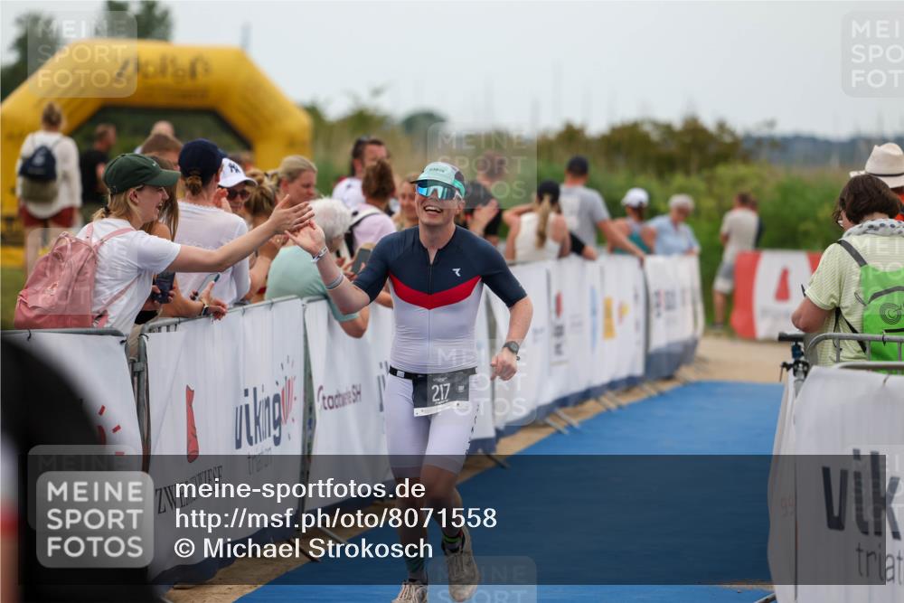 22.06.2025 - Viking Triathlon Michael Strokosch http://msf.ph/oto/8071558 22.06.2025 15:30:13 Ziel 217 meine-sportfotos.de