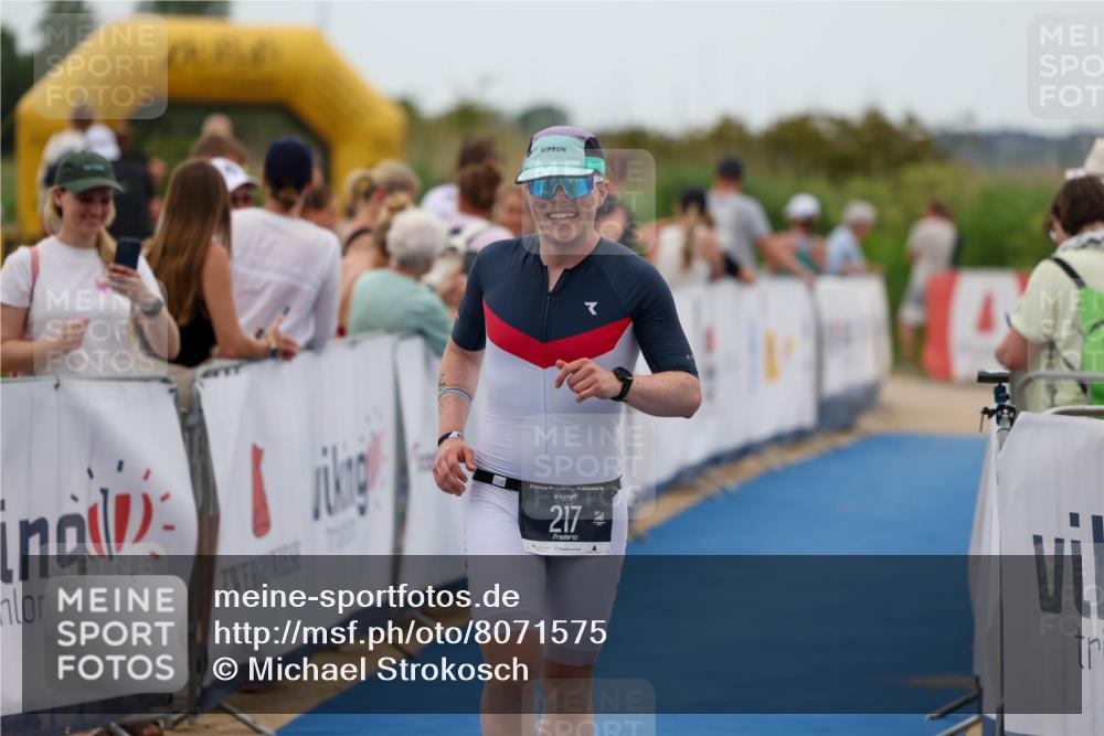 22.06.2025 - Viking Triathlon Michael Strokosch http://msf.ph/oto/8071575 22.06.2025 15:30:14 Ziel 217 meine-sportfotos.de