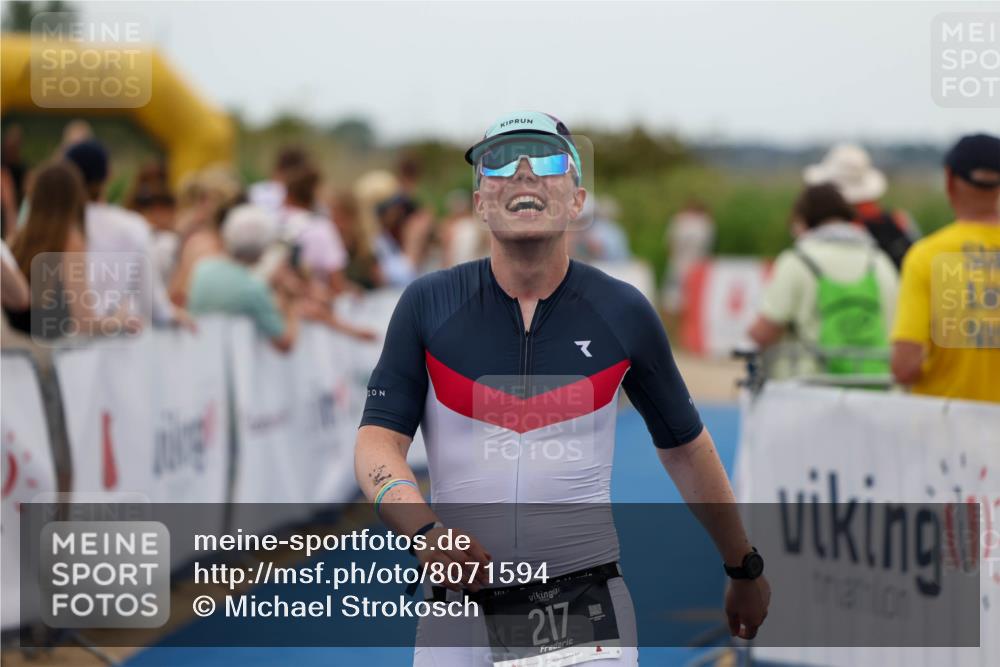 22.06.2025 - Viking Triathlon Michael Strokosch http://msf.ph/oto/8071594 22.06.2025 15:30:16 Ziel 217 meine-sportfotos.de