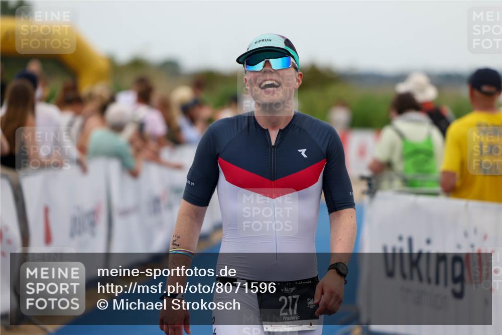 22.06.2025 - Viking Triathlon Michael Strokosch http://msf.ph/oto/8071596 22.06.2025 15:30:16 Ziel 217 meine-sportfotos.de