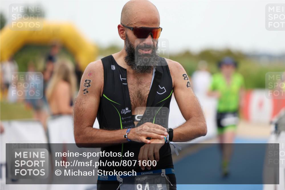 22.06.2025 - Viking Triathlon Michael Strokosch http://msf.ph/oto/8071600 22.06.2025 15:44:42 Ziel 66, 84 meine-sportfotos.de