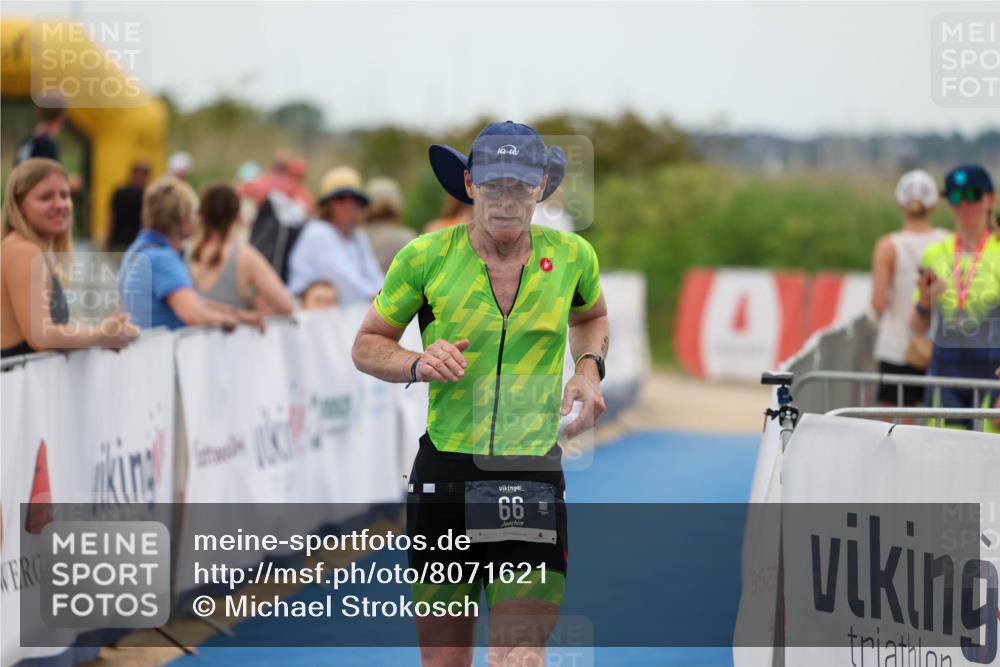 22.06.2025 - Viking Triathlon Michael Strokosch http://msf.ph/oto/8071621 22.06.2025 15:44:45 Ziel 66, 84 meine-sportfotos.de