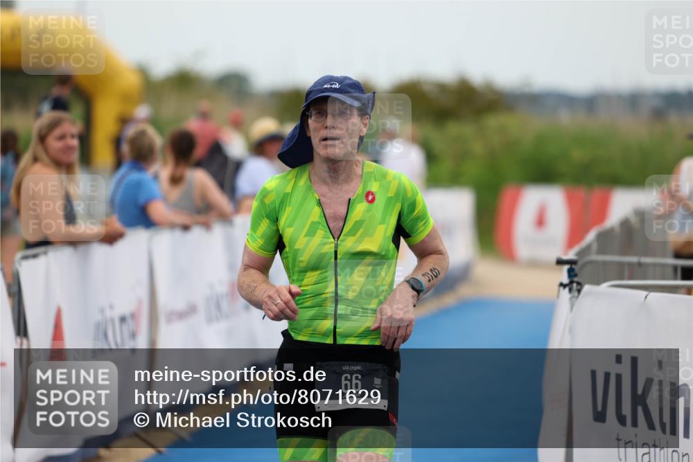 22.06.2025 - Viking Triathlon Michael Strokosch http://msf.ph/oto/8071629 22.06.2025 15:44:46 Ziel 66, 84 meine-sportfotos.de