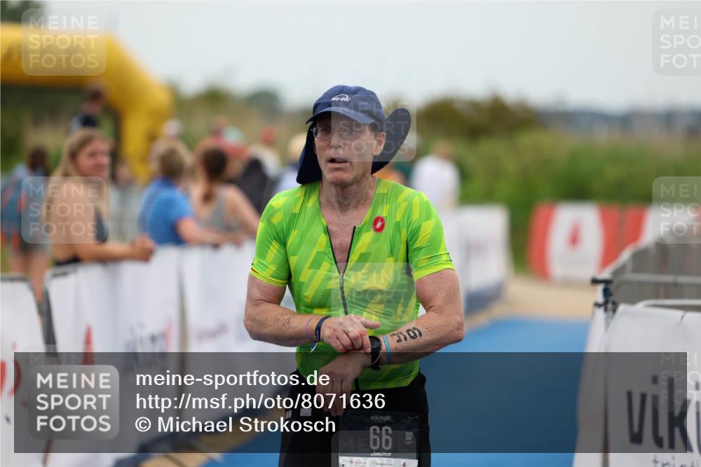 22.06.2025 - Viking Triathlon Michael Strokosch http://msf.ph/oto/8071636 22.06.2025 15:44:47 Ziel 66, 84 meine-sportfotos.de